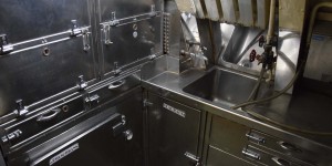 Küche im U-Boot
