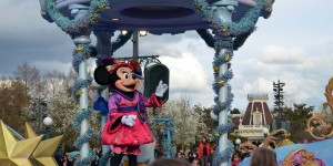 Minnie während der Parade