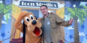 Pluto und ich in den Toon Studios