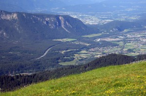 Ausblick nach Österreich
