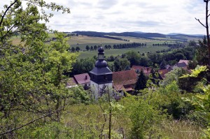 Blick über Sättelstädt