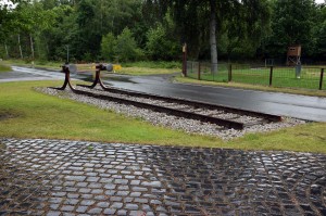 Hier verbrannte der Waggon