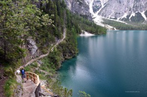 Wanderweg am Pragser Wildsee