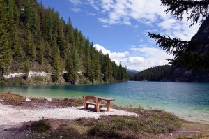 Rastmöglichkeit in toller Landschaft