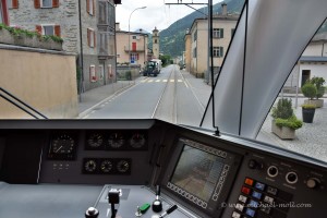Der Zug wird zur Straßenbahn