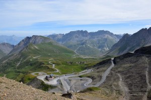 Blick vom Col du Galibier nach Norden