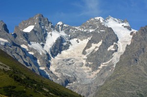 Gletscher im Nationalpark des Écrins