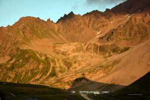 Alpenglühen in Frankreich