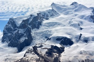 Gletscher an der Dufourspitze