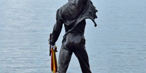 Freddy Mercury am Genfer See