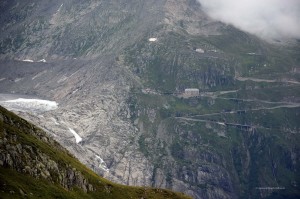 Blick hinüber zur Furkastraße