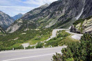 Nordrampe zum Grimselpass