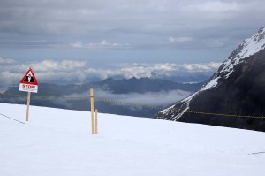 Besser nicht weiter gehen