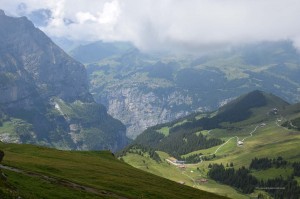 Landschaft am Eiger