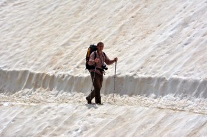 Wandern auf Eis