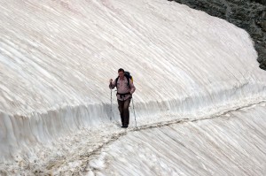 Michael Moll beim Wandern