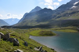 Aussicht nach Osten mit See