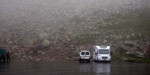 Wohnmobil auf dem Sustenpass