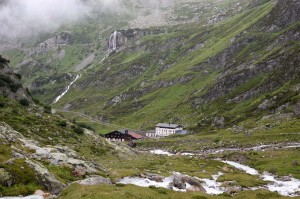 Parkplatz am Steingletscher