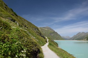 Wanderweg an der Silvretta-Straße