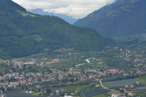 Blick über Meran