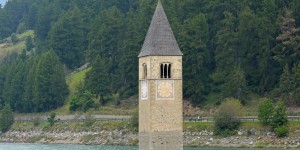 Kirche im Reschensee