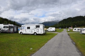 Camping in St Moritz