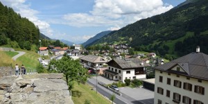 Disentis in der Schweiz
