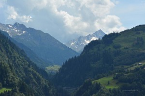 Disentis in der Schweiz