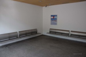 Bahnhofshalle am Oberalppass