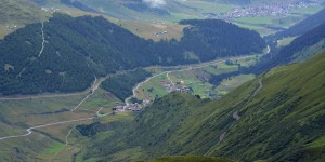 Ausblick in Graubünden