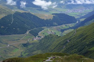 Ausblick in Graubünden