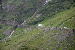 Wohnmobil am Sustenpass