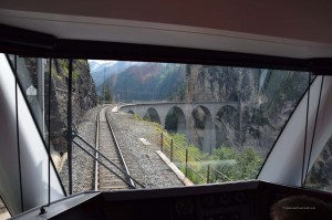 Blick aus der Lok