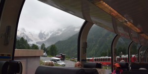 Panoramawagen vom Bernina-Express
