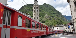 Bernina-Express in Tirano