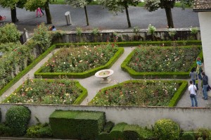 Schlossgarten in Rapperswil