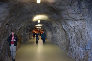 Haltestelle in der Eiger Nordwand