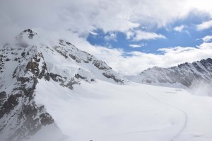 Ausblick vom Jungfraujoch