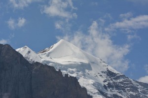 Aussicht am Jungfraujoch