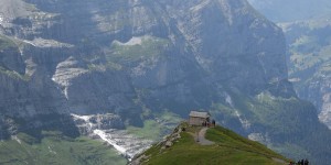 Aussicht am Jungfraujoch