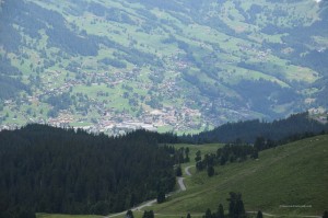 Aussicht am Jungfraujoch