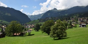 Landschaft bei Grindelwald