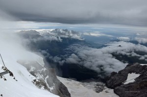 Ausblick vom Jungfraujoch