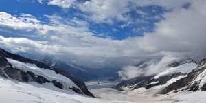 Ausblick vom Jungfraujoch