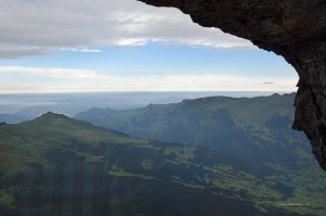 Aussicht am Jungfraujoch