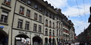 Fußgängerzone in der Berner Altstadt