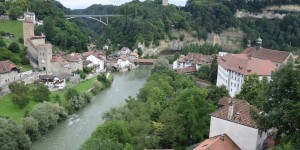 Blick von der Zähringerbrücke