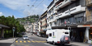 Wohnmobil in Montreux