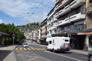 Wohnmobil in Montreux